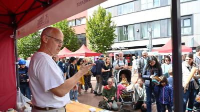 Viertes Museumsfest am Kugelbrunnen